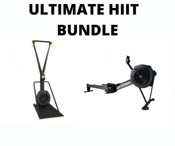 Ski Erg With Floor Stand and Air Rower Bundle Deal